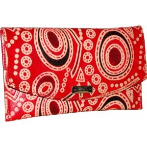 arpera | Leather Clutch | 88A-3A | Red